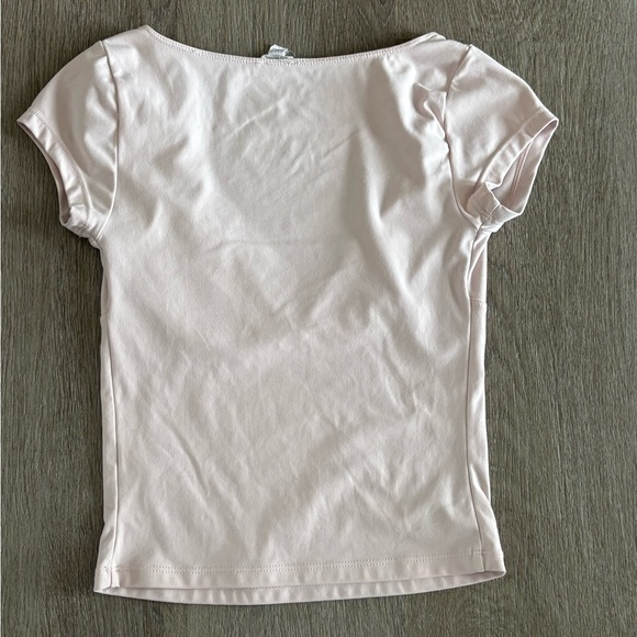 Garage Light Pink Crop Top - Picture 2 of 3